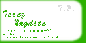 terez magdits business card